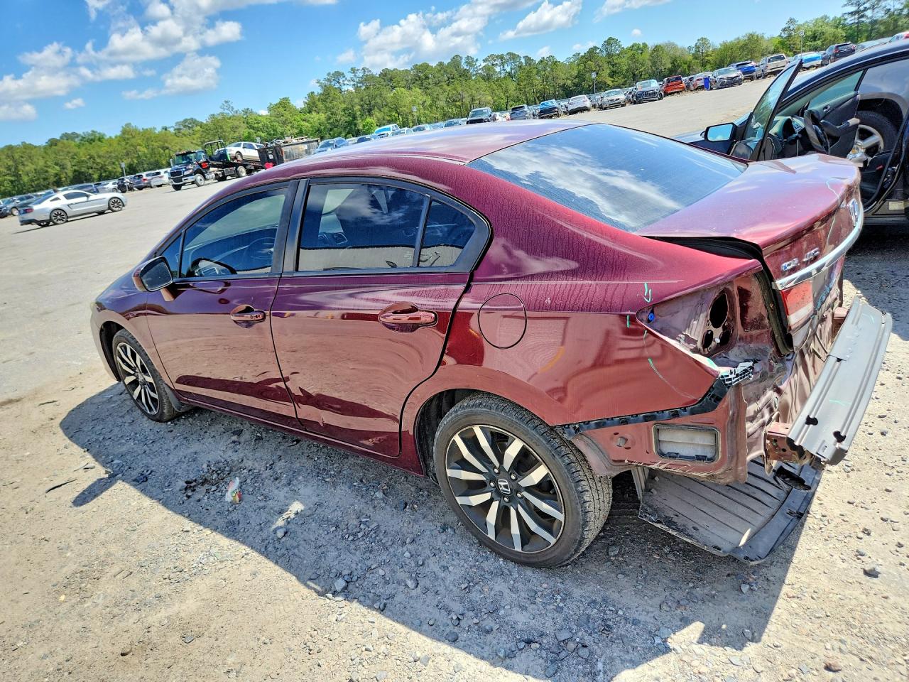 2015 HONDA CIVIC EXL photo 3
