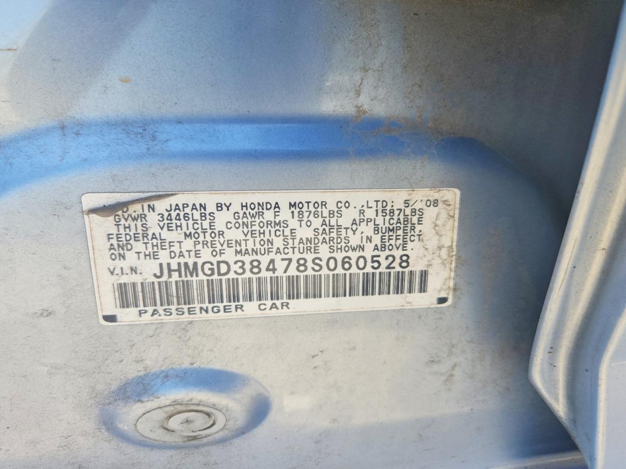 2008 HONDA FIT photo 25