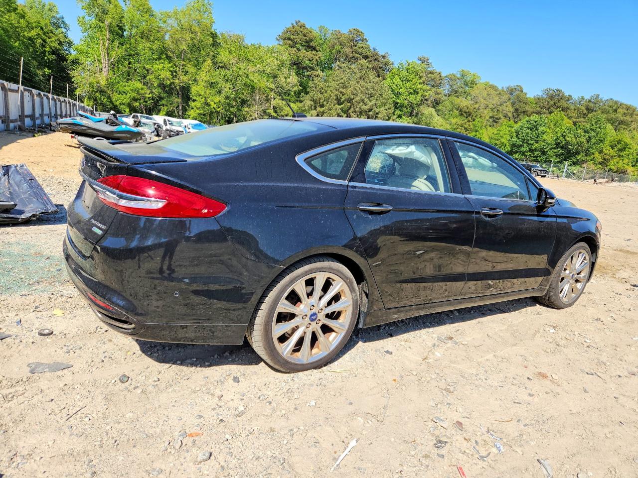 2017 FORD FUSION TITANIUM photo 5