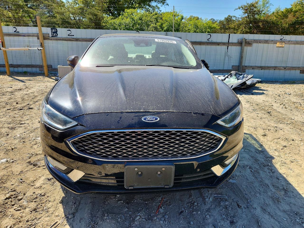 2017 FORD FUSION TITANIUM photo 9