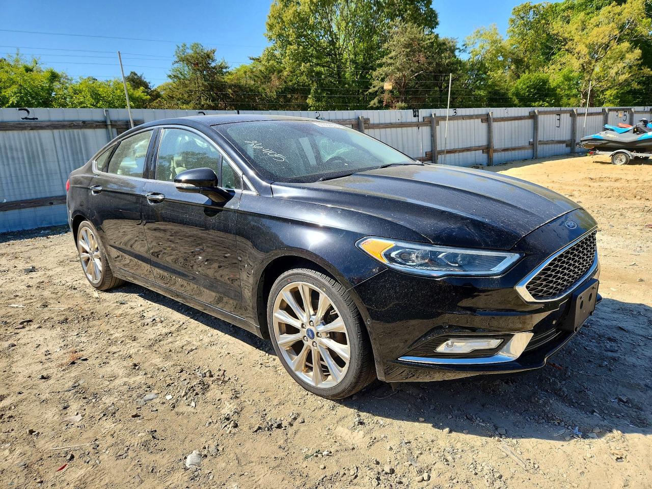 2017 FORD FUSION TITANIUM photo 7