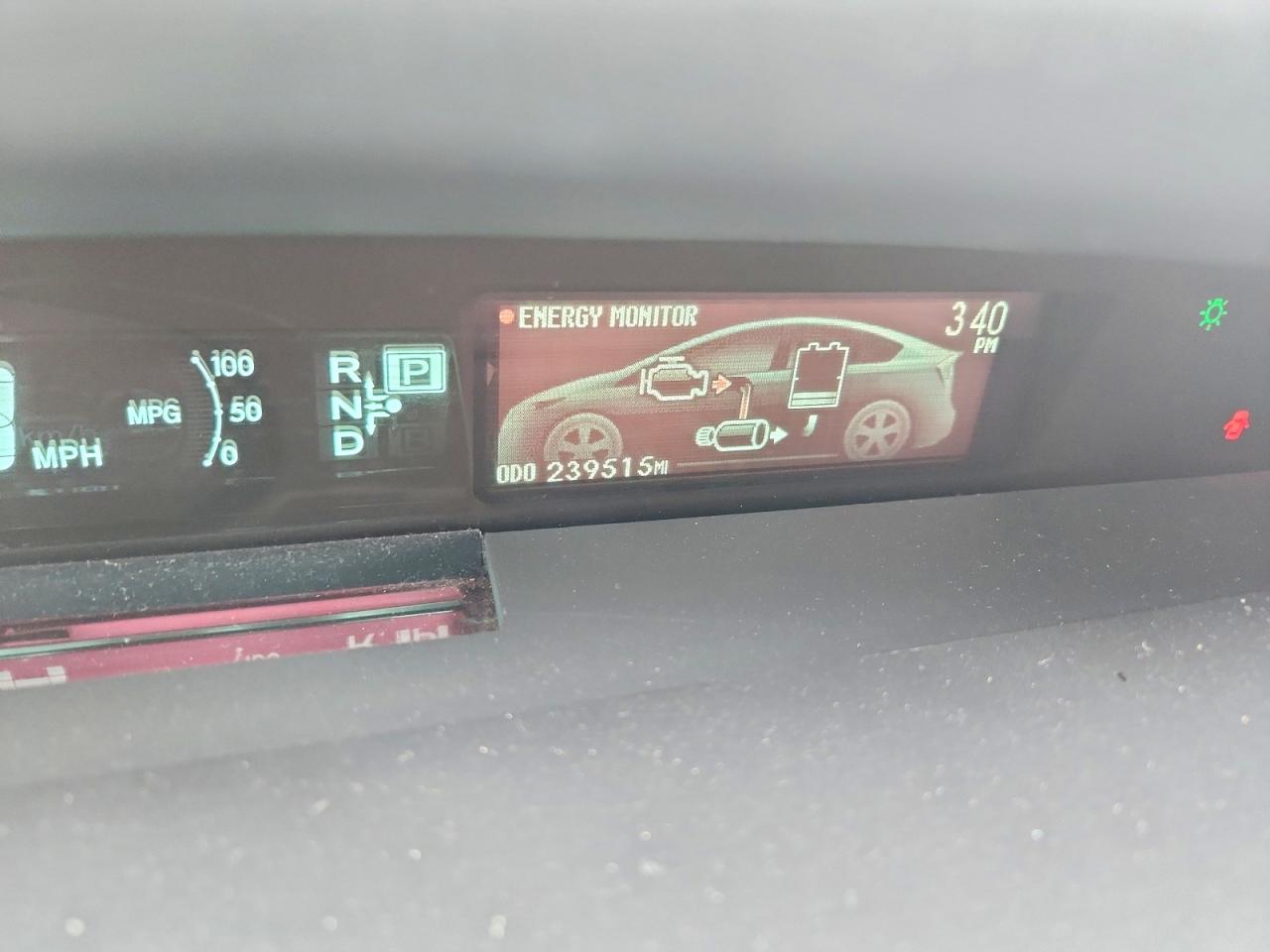 2012 TOYOTA PRIUS THREE photo 9