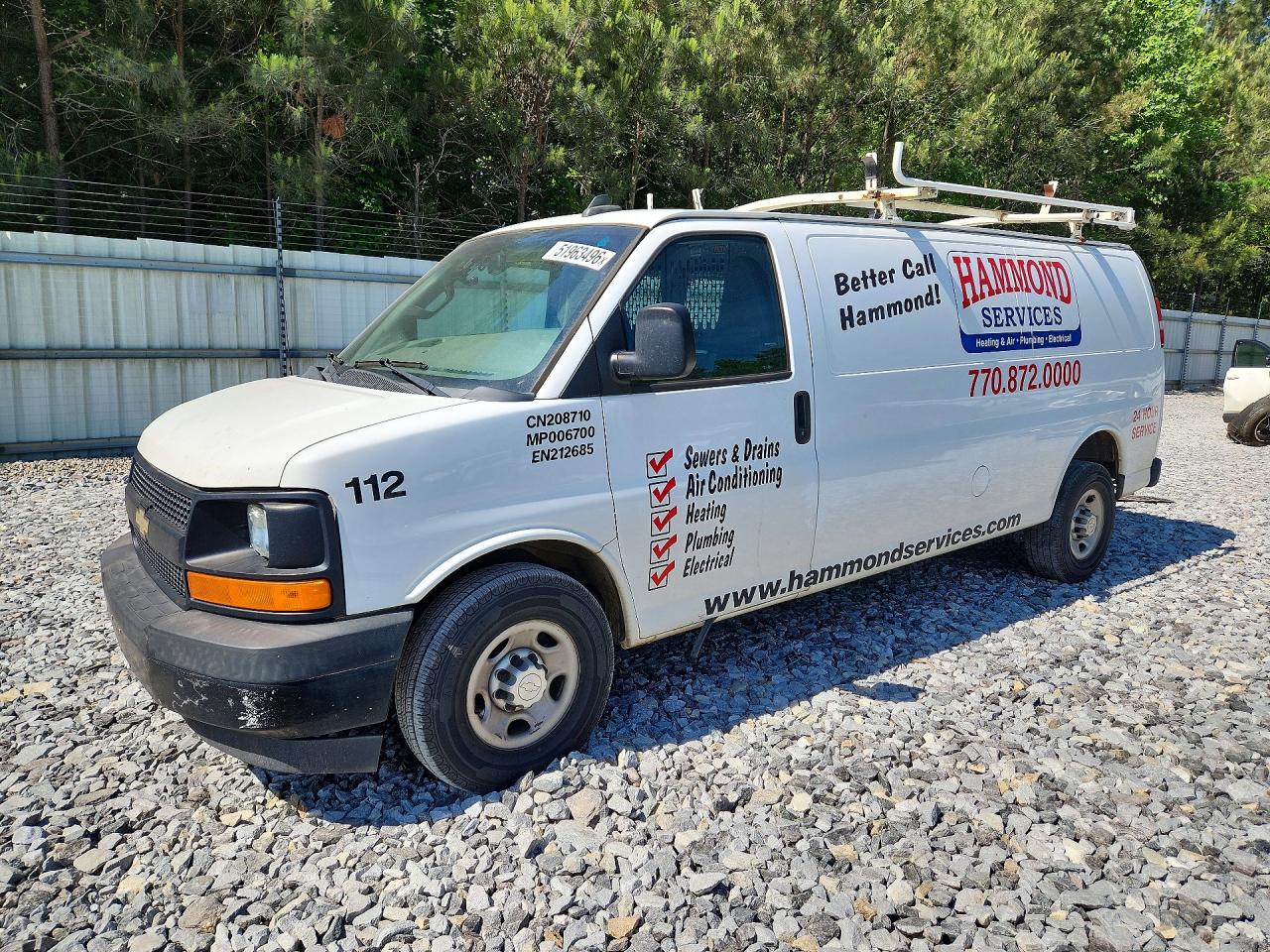 2017 CHEVROLET EXPRESS G3500