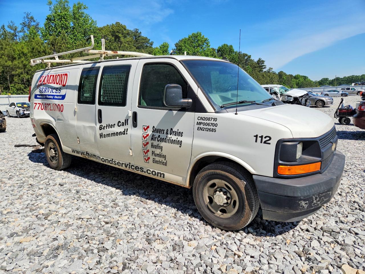 2017 CHEVROLET EXPRESS 3500 CARGO DELIVERY VAN photo 4