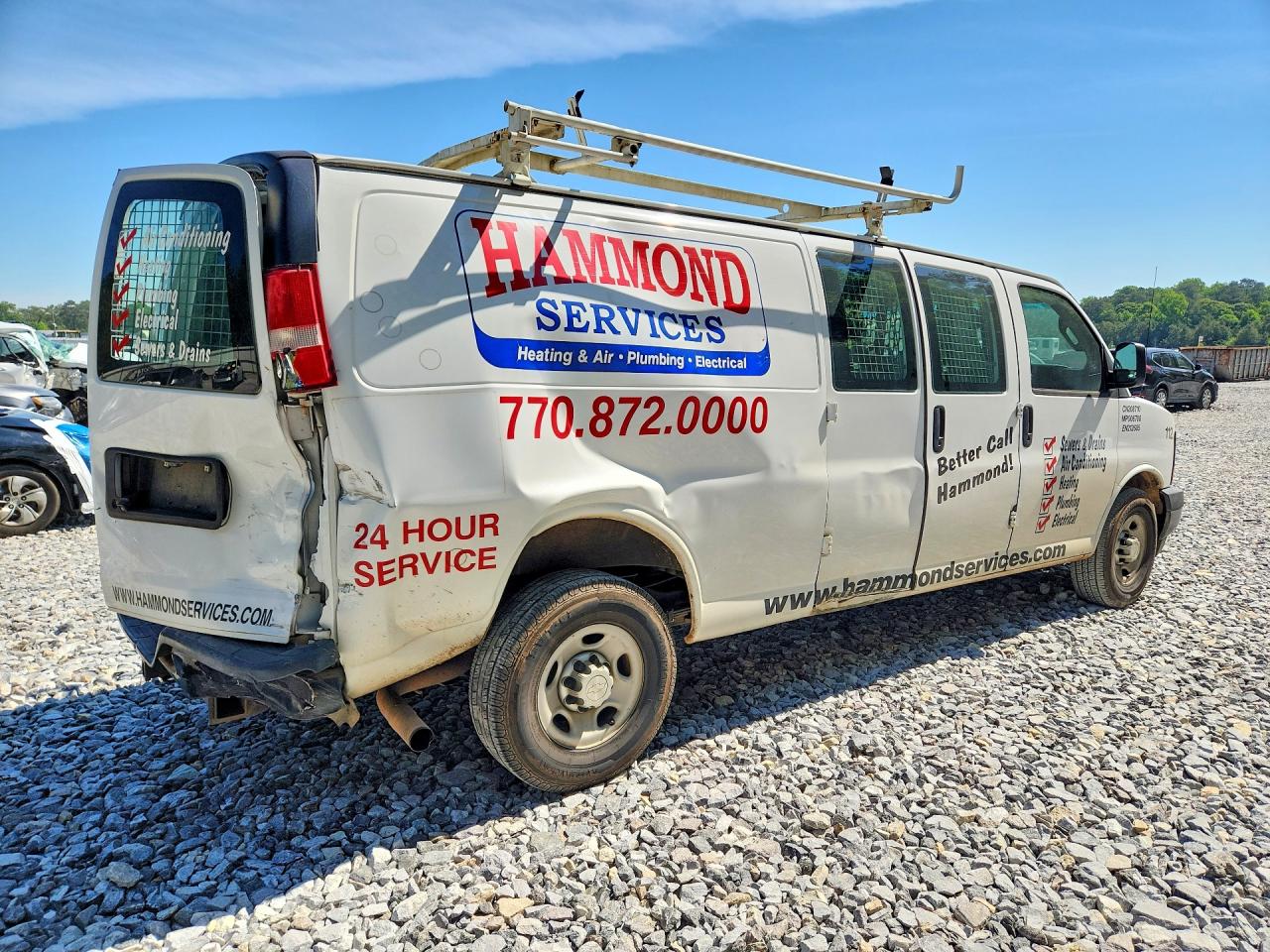 2017 CHEVROLET EXPRESS 3500 CARGO DELIVERY VAN photo 3