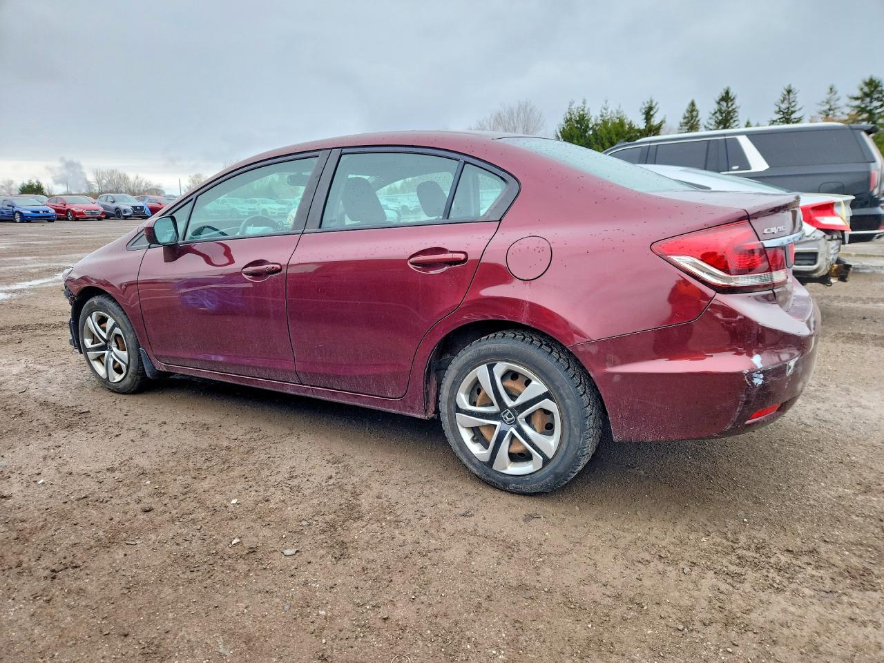 2014 HONDA CIVIC LX photo 4