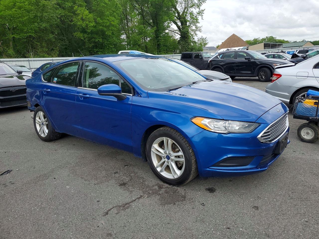 2018 FORD FUSION SE photo 4