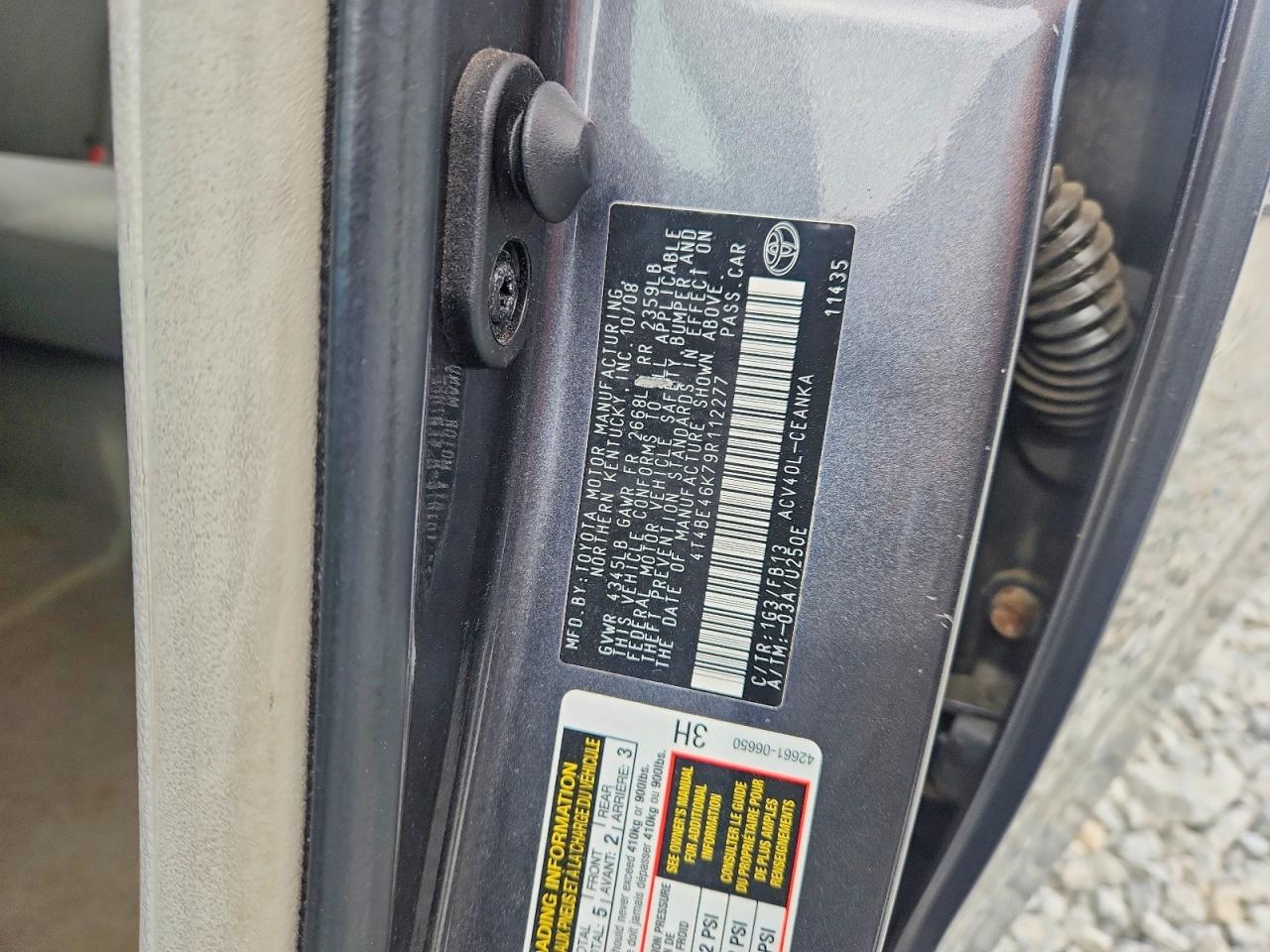 2009 TOYOTA CAMRY LE photo 34