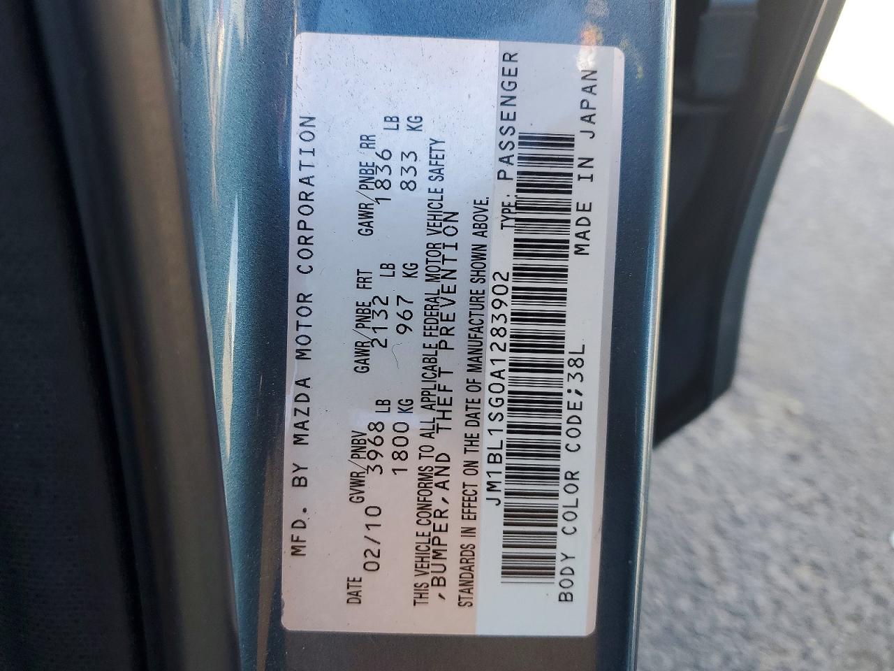 2010 MAZDA 3 I photo 34