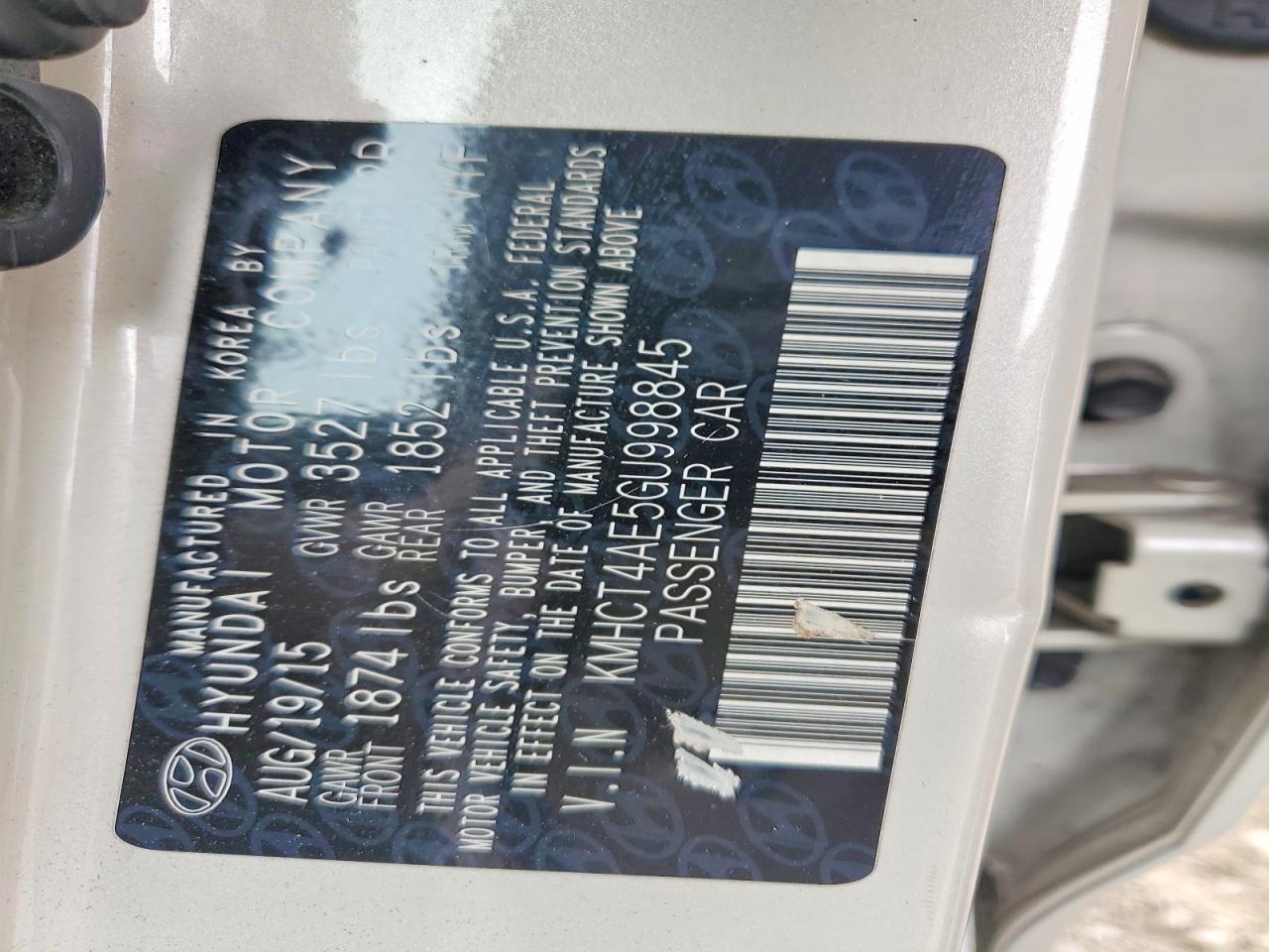 2016 HYUNDAI ACCENT SE photo 23