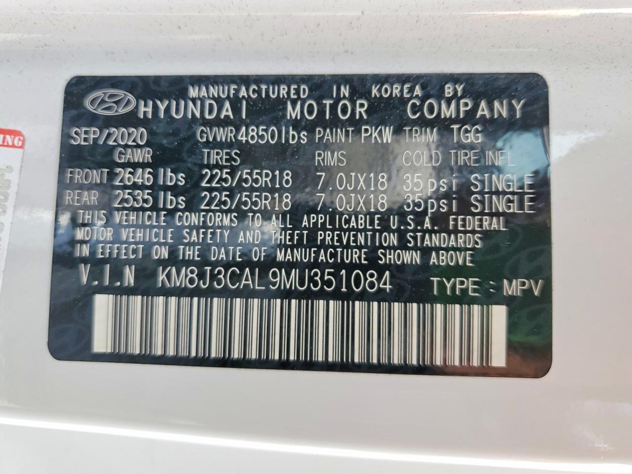 2021 HYUNDAI TUCSON SEL photo 25
