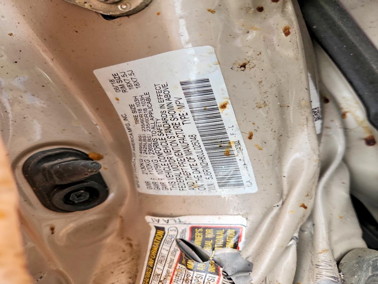 2018 HONDA CR-V EXL photo 27