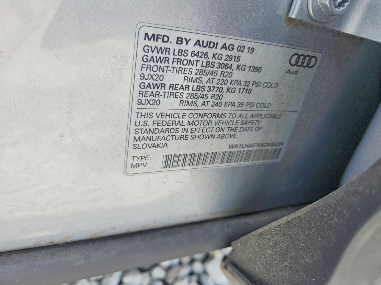 2019 AUDI Q7 PREMIUM PLUS photo 25