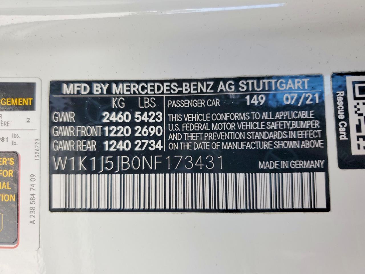 2022 MERCEDES-BENZ E 450 photo 37