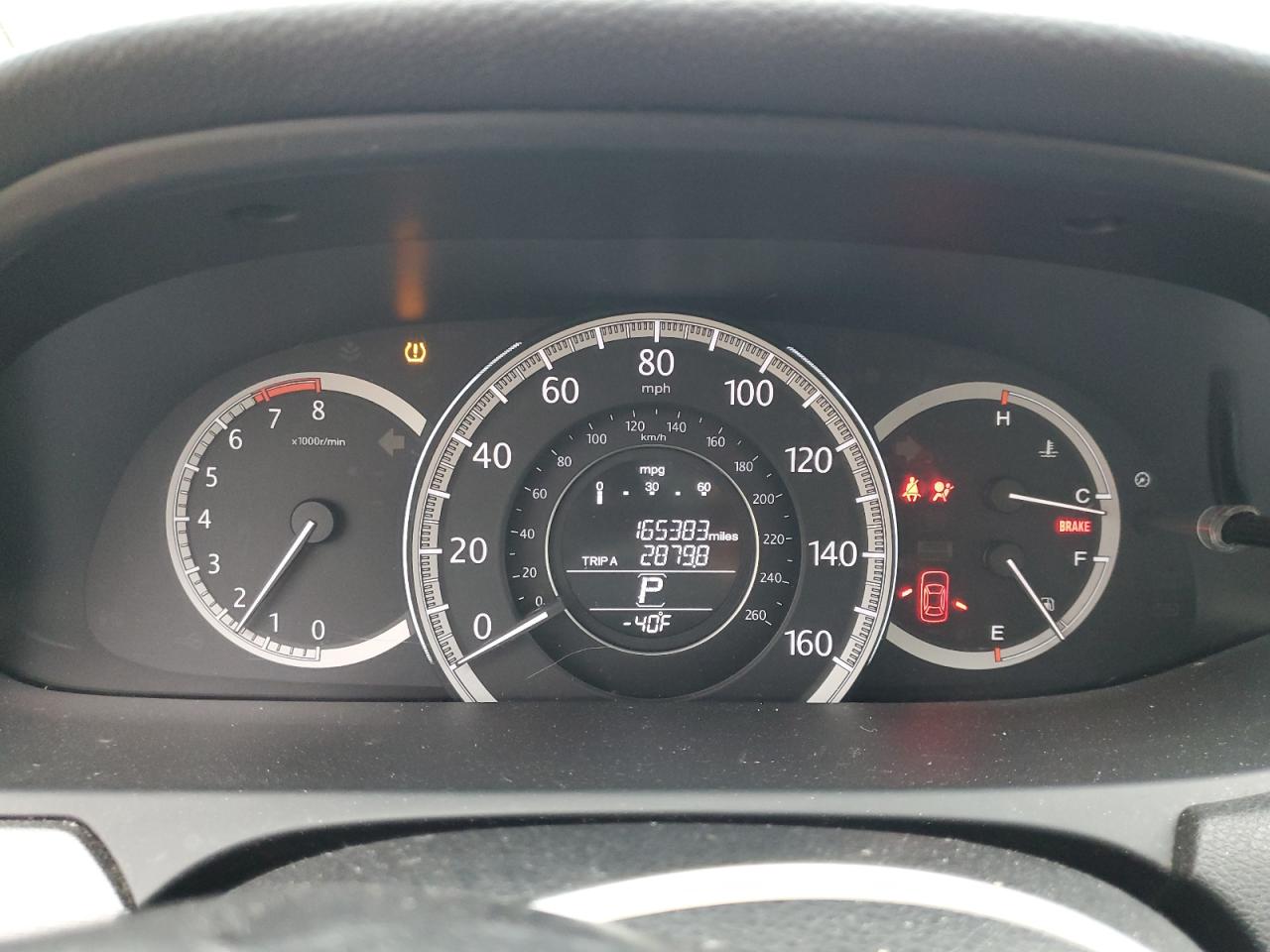 2015 HONDA ACCORD LX photo 9