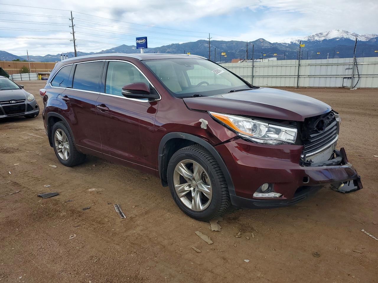2014 TOYOTA HIGHLANDER LIMITED PLATINUM photo 4