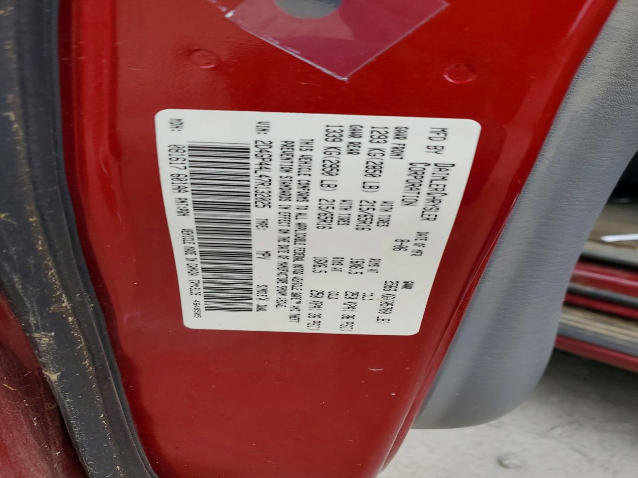 2007 DODGE GRAND CARAVAN SXT photo 25