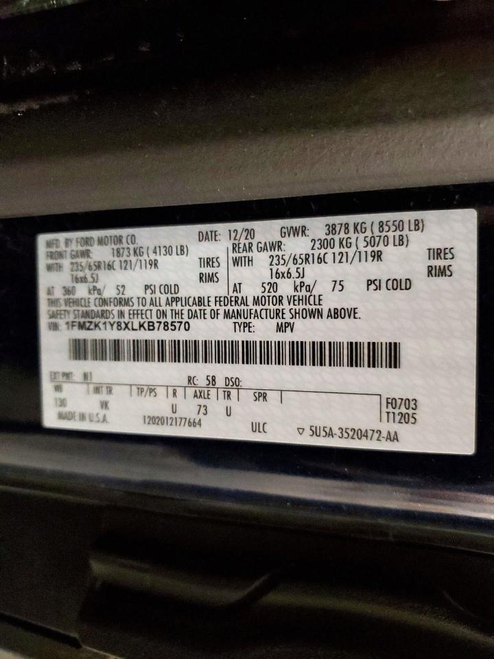 2020 FORD TRANSIT T-150 photo 25