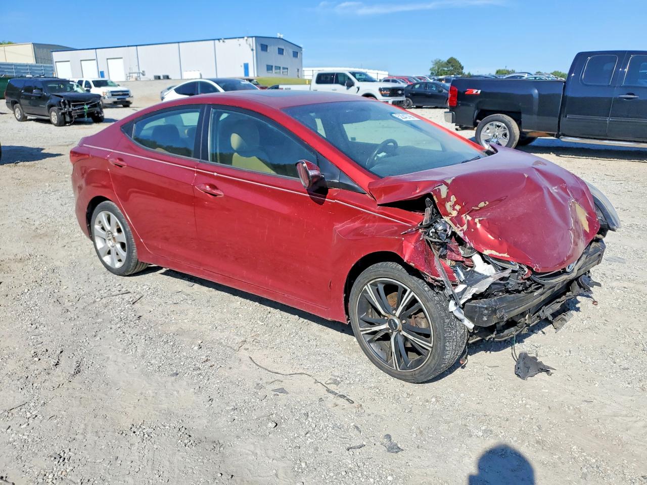2013 HYUNDAI ELANTRA LIMITED photo 4