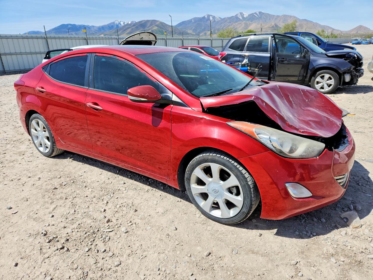 2013 HYUNDAI ELANTRA LIMITED photo 4