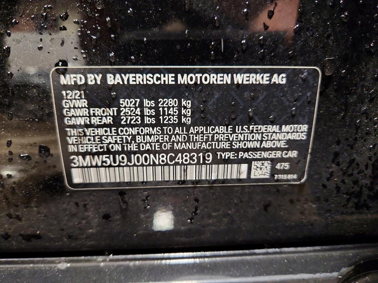 2022 BMW M340XI photo 23