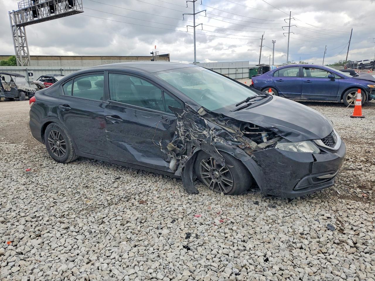 2014 HONDA CIVIC LX photo 4