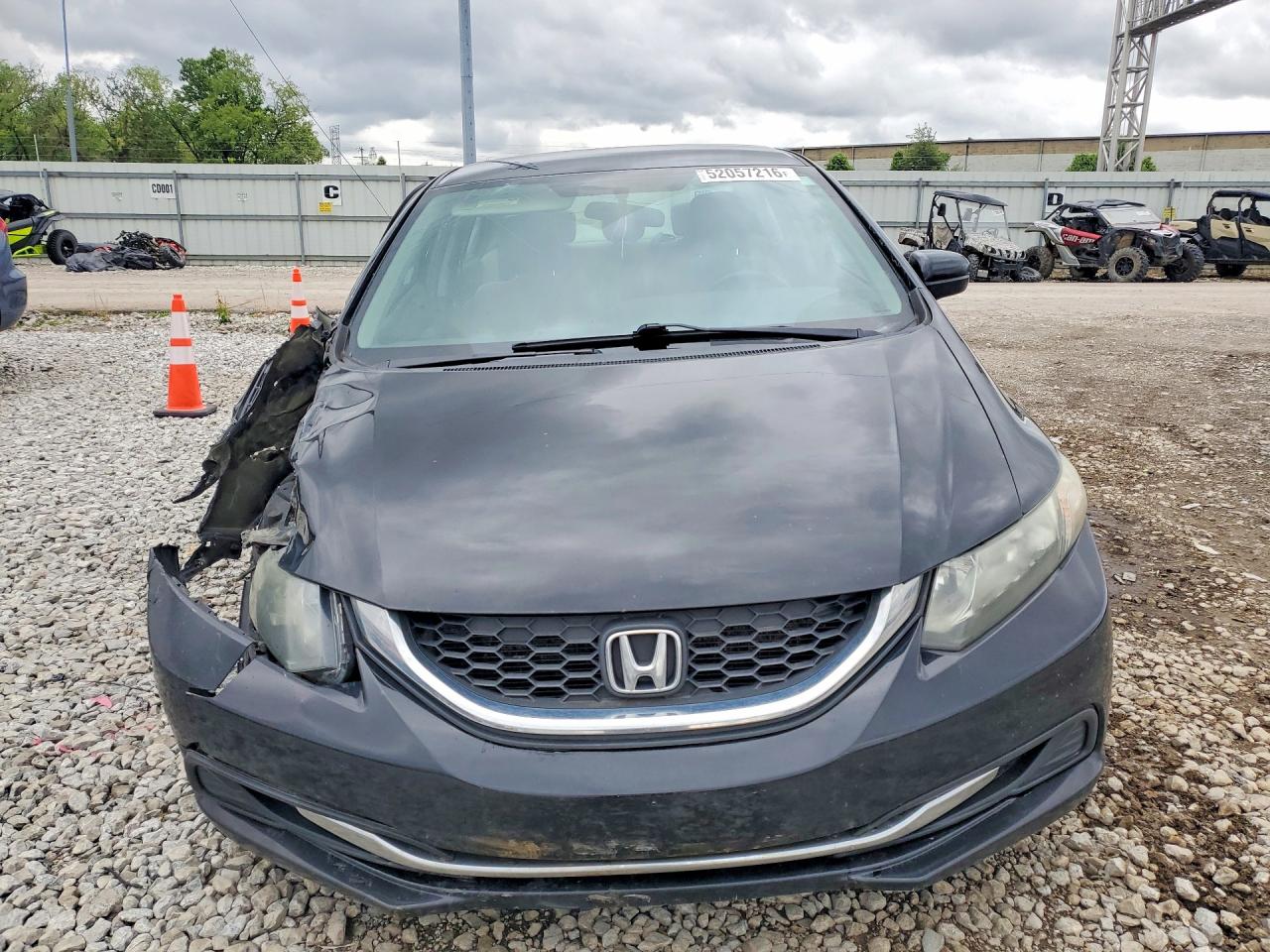 2014 HONDA CIVIC LX photo 5