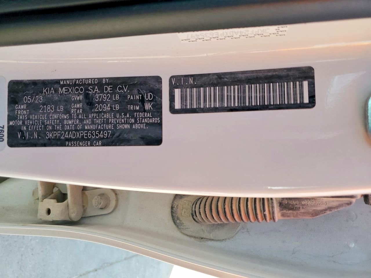 2023 KIA FORTE LX photo 23