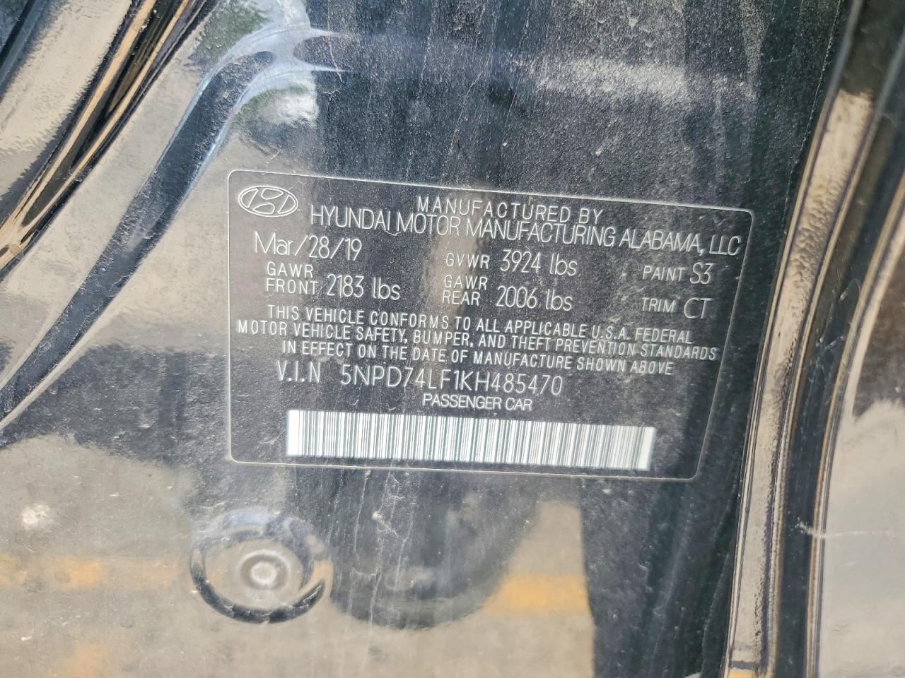 2019 HYUNDAI ELANTRA SE photo 23
