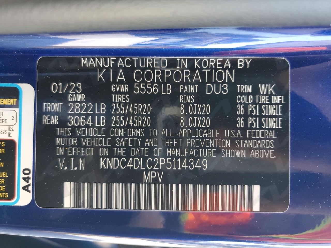 2023 KIA EV6 photo 37