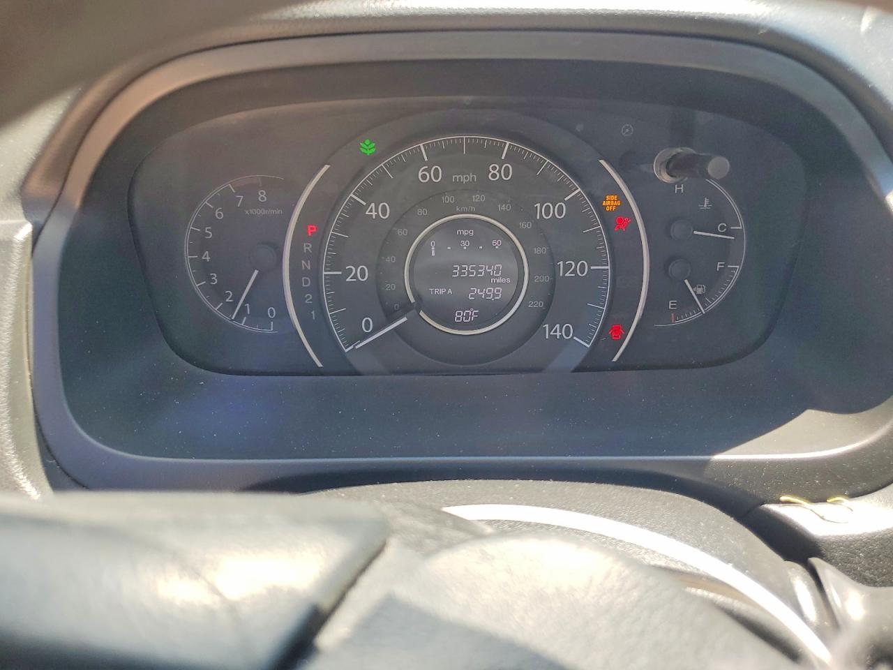 2012 HONDA CR-V EX photo 9