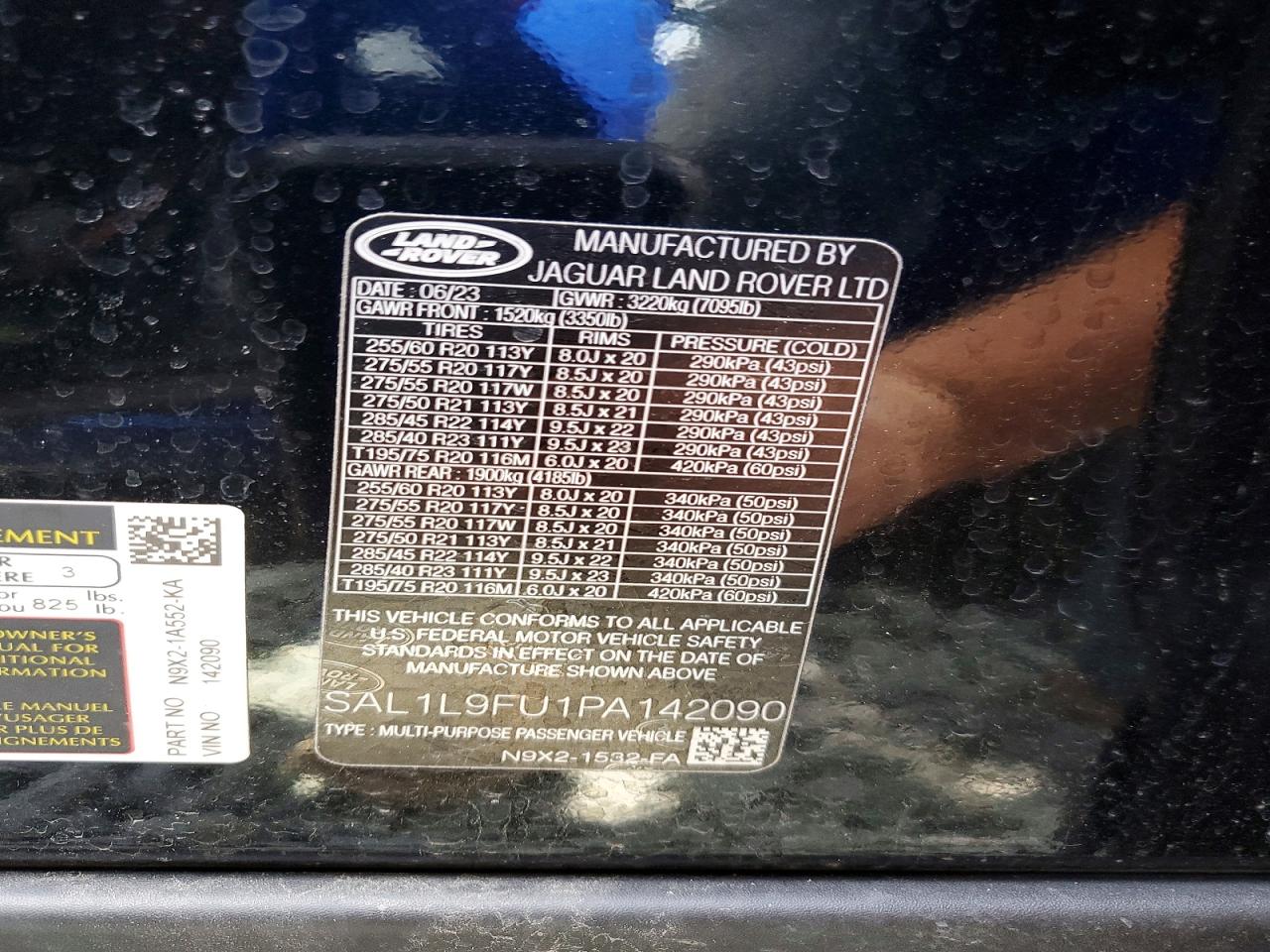 2023 LAND ROVER RANGE ROVER SPORT DYNAMIC SE photo 37