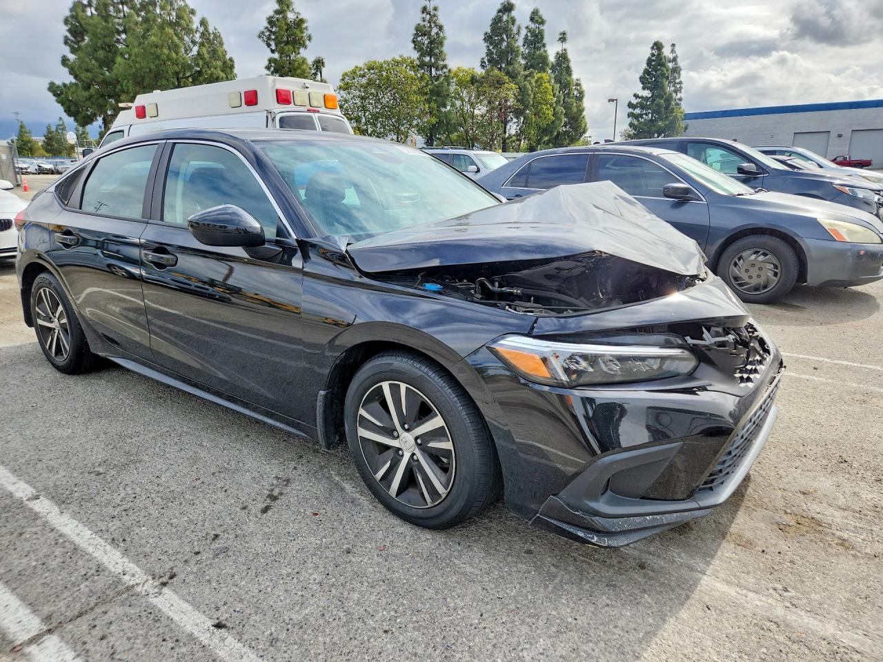 2022 HONDA CIVIC LX photo 7