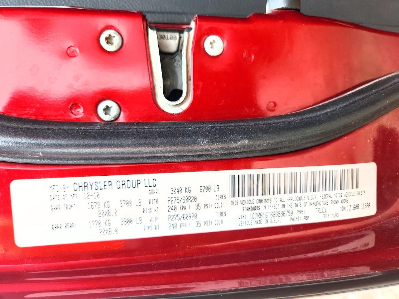 2011 DODGE RAM 1500 photo 25