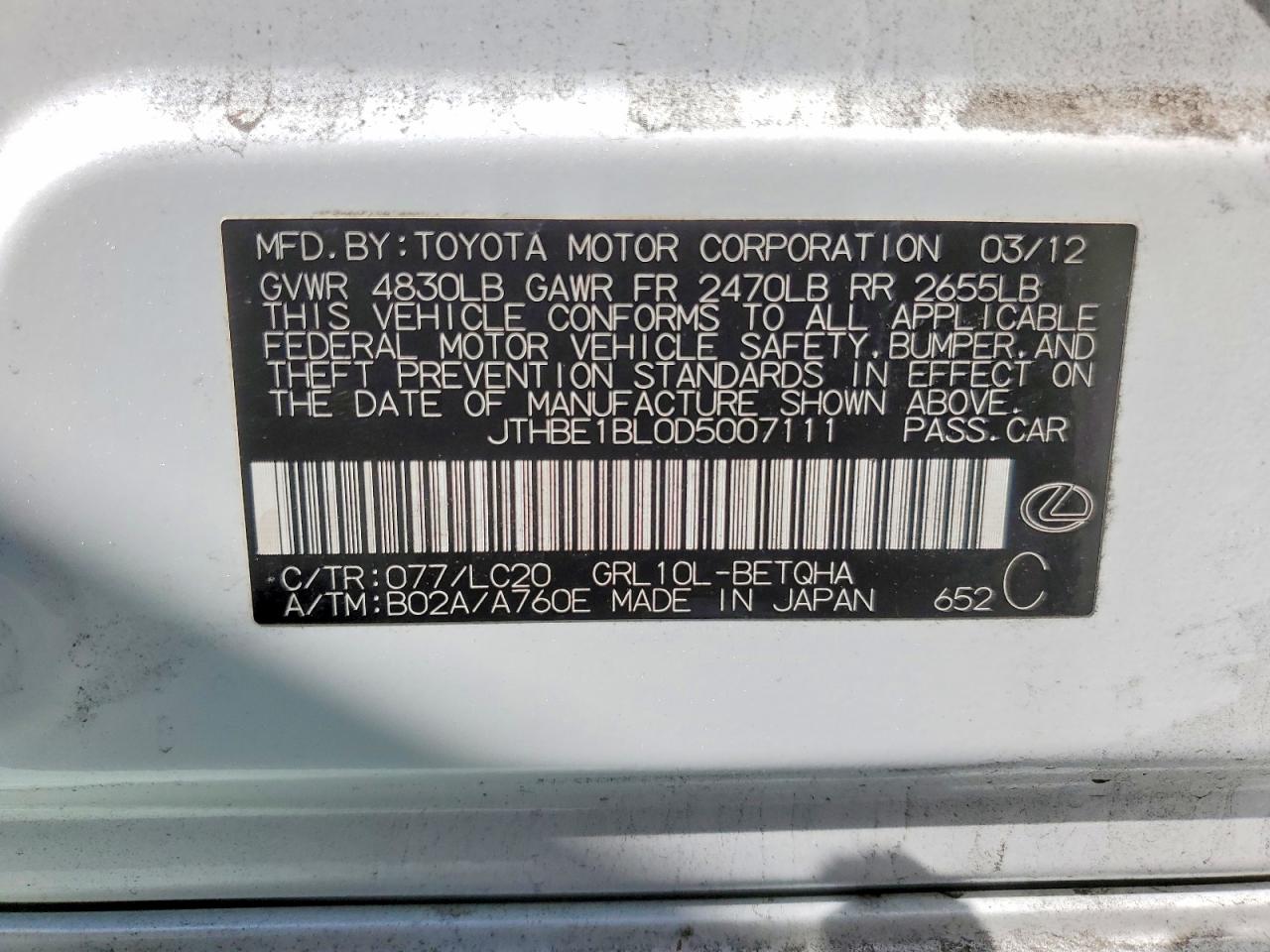2013 LEXUS GS 350 photo 34