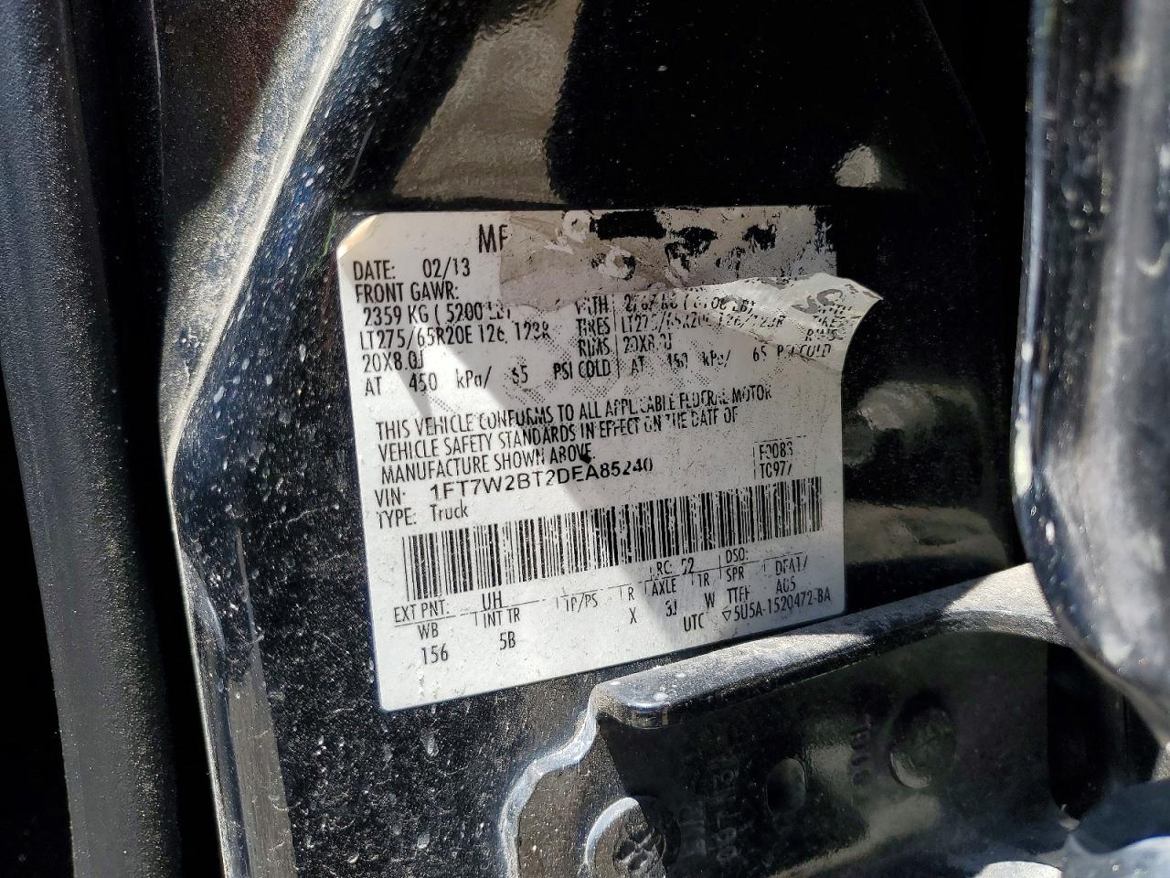 2013 FORD F250 SUPER DUTY photo 23