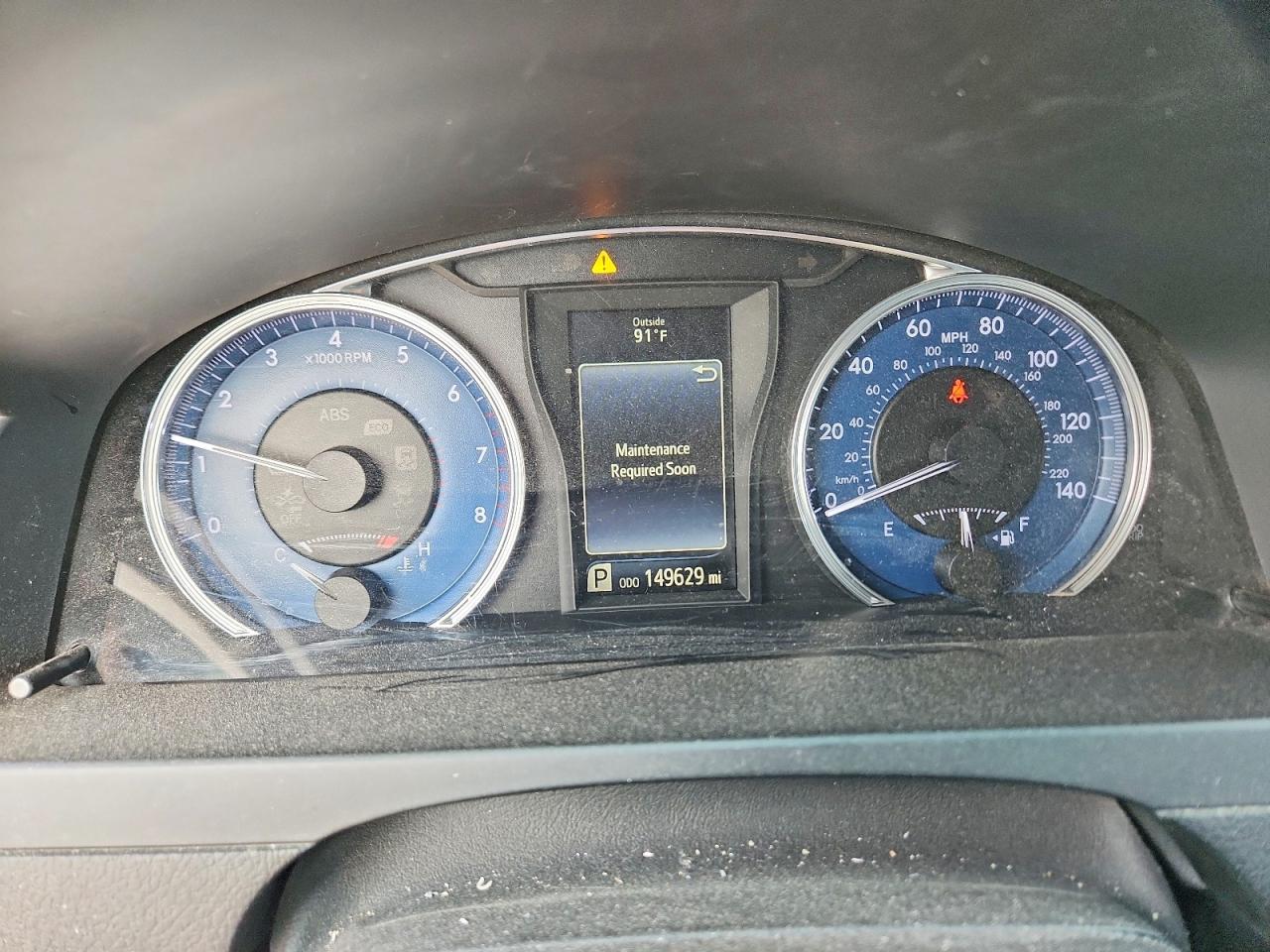 2015 TOYOTA CAMRY XLE photo 9
