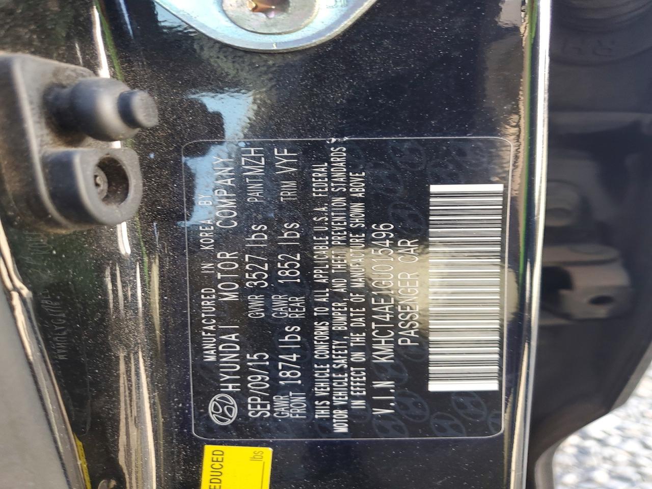 2016 HYUNDAI ACCENT SE photo 34