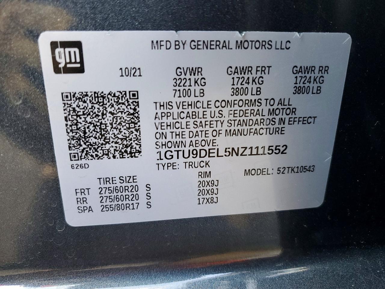 2022 GMC SIERRA LIMITED K1500 SLT photo 23