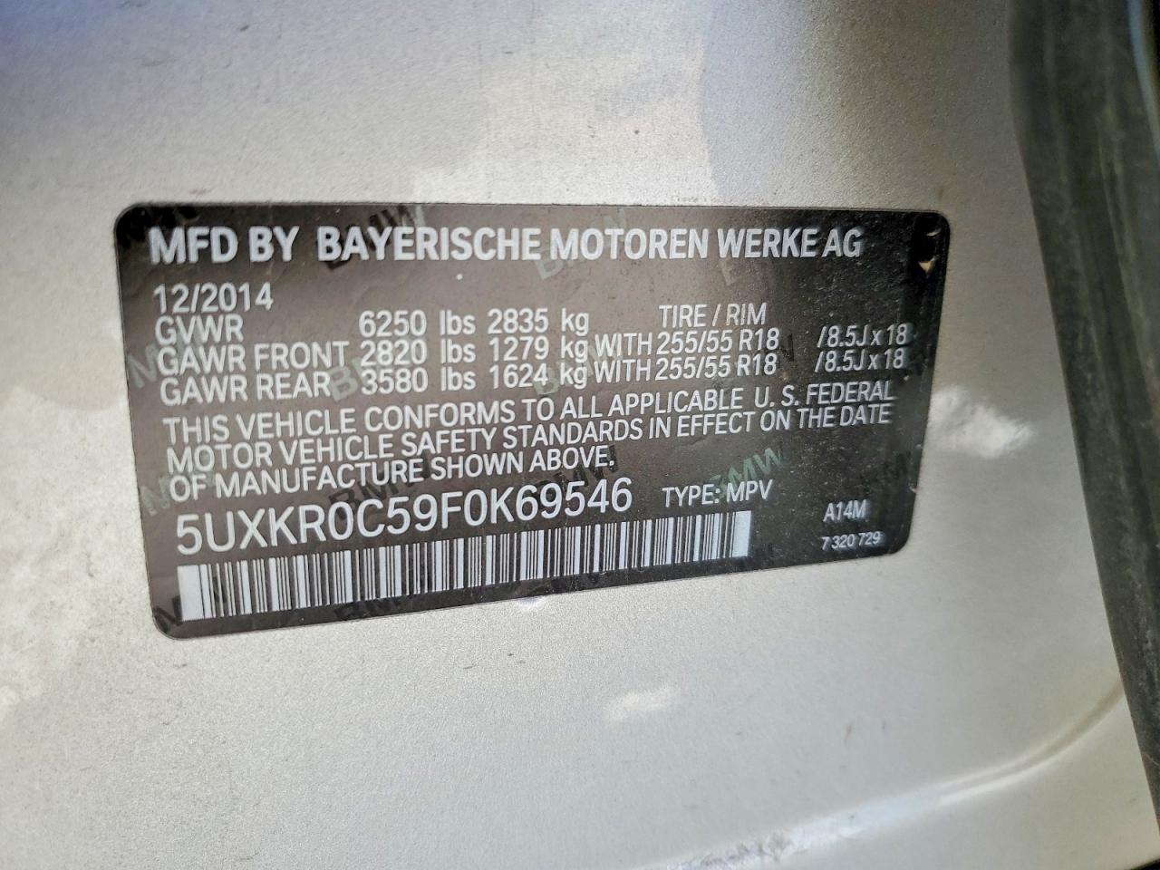 2015 BMW X5 XDRIVE35I photo 27