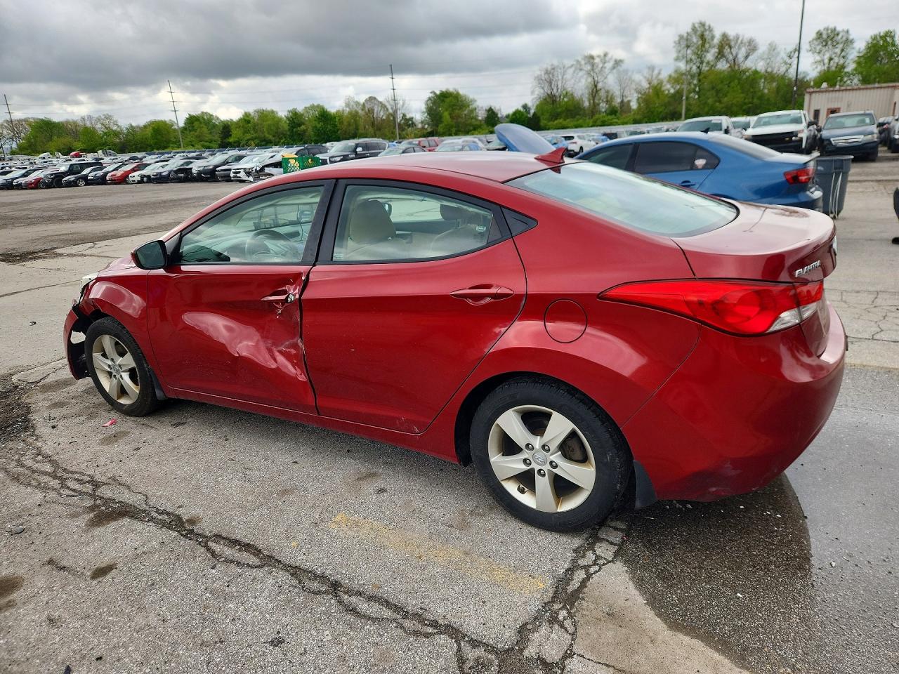 2013 HYUNDAI ELANTRA GLS photo 4