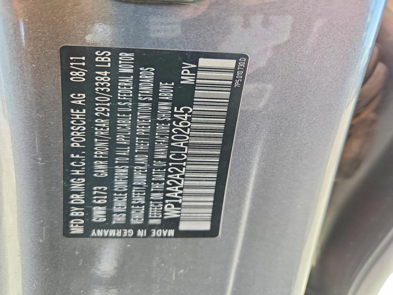 2012 PORSCHE CAYENNE photo 37