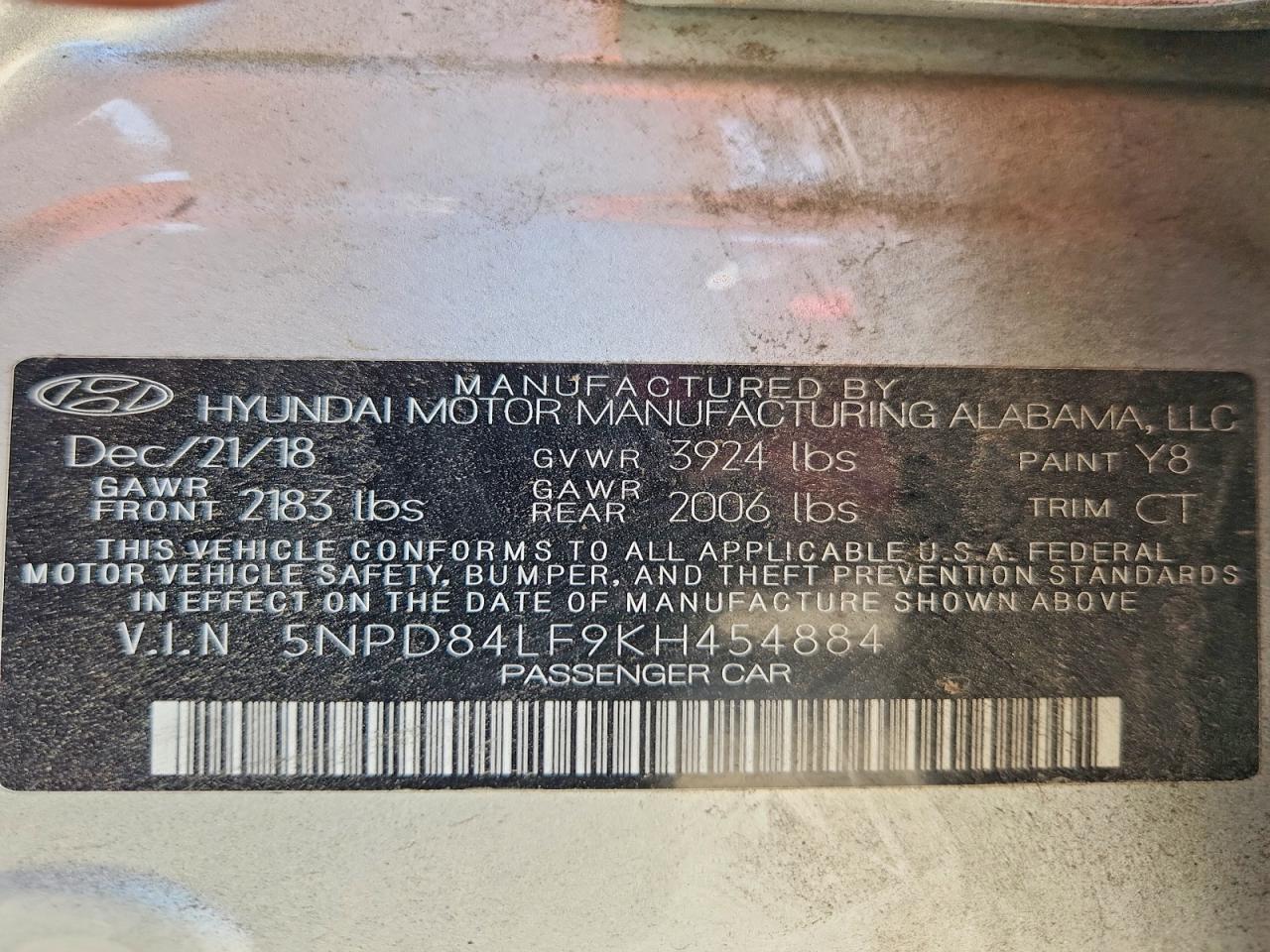 2019 HYUNDAI ELANTRA VALUE EDITION photo 34