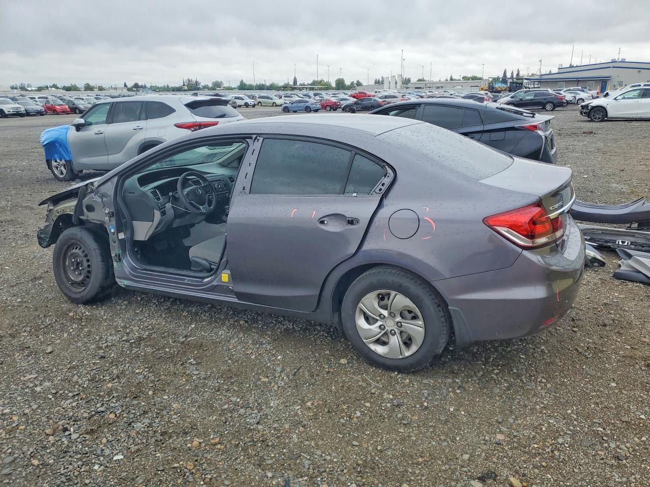 2015 HONDA CIVIC LX photo 4