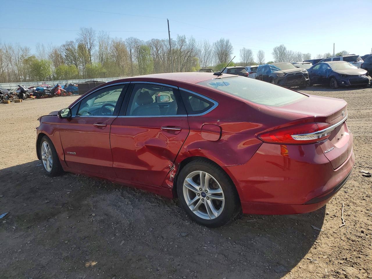 2018 FORD FUSION SE HYBRID photo 2