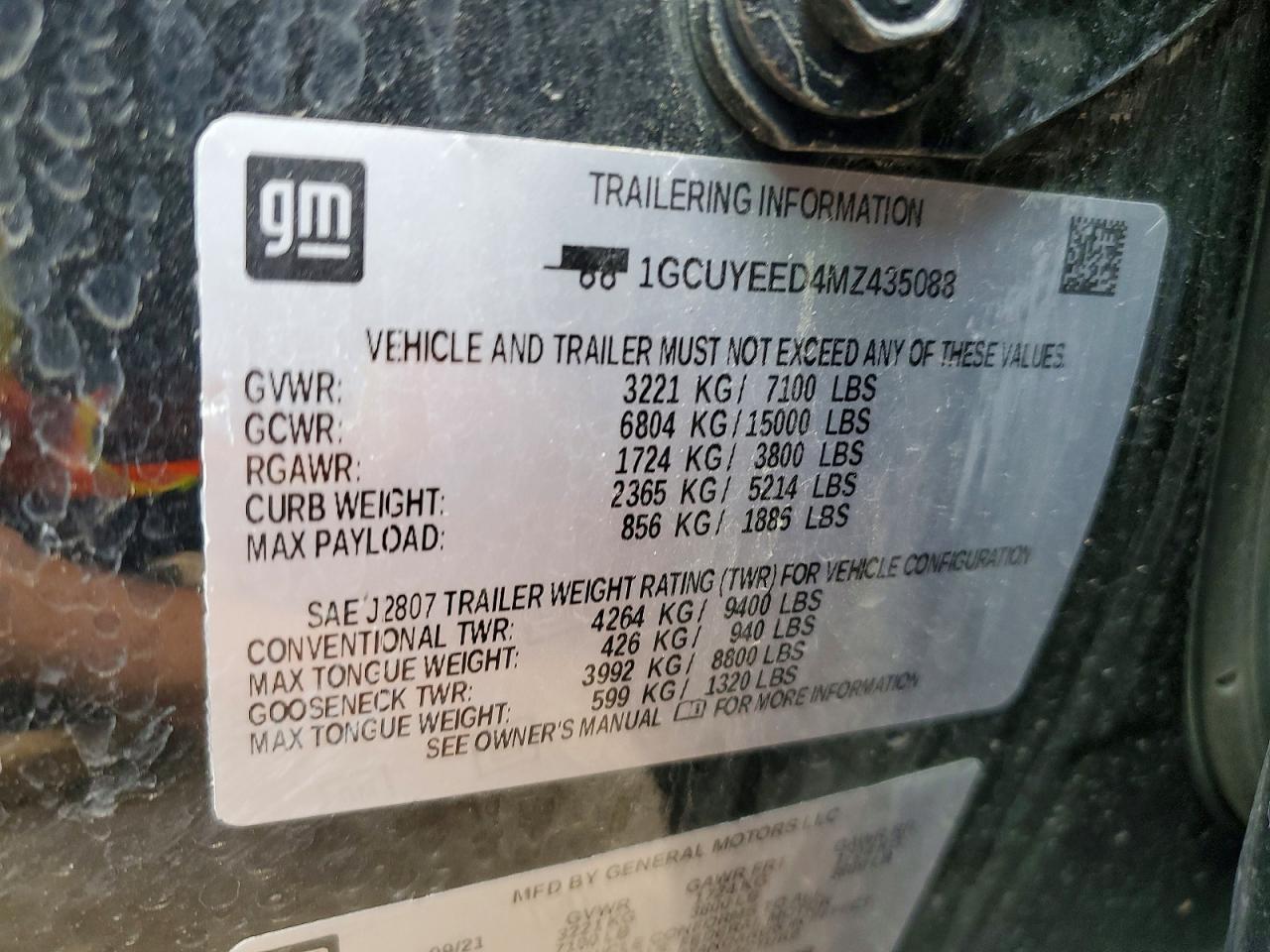 2021 CHEVROLET SILVERADO K1500 RST photo 34