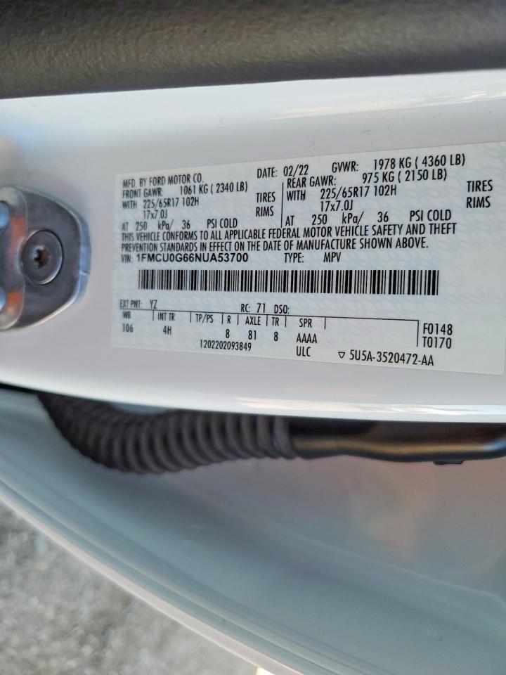 2022 FORD ESCAPE SE photo 25