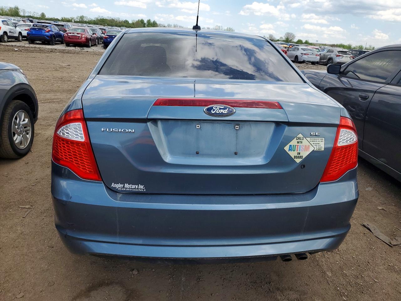 2012 FORD FUSION photo 16