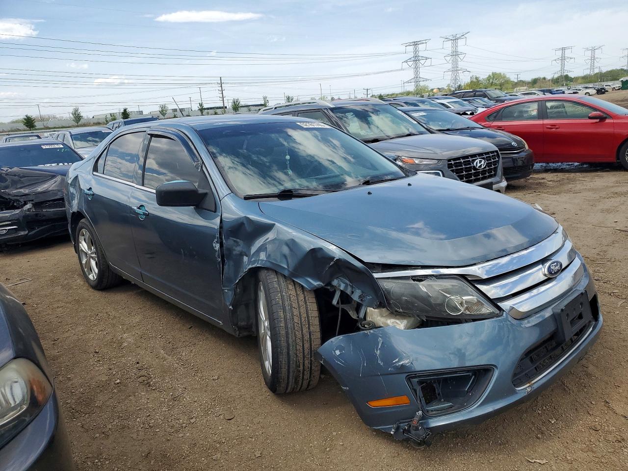 2012 FORD FUSION photo 10