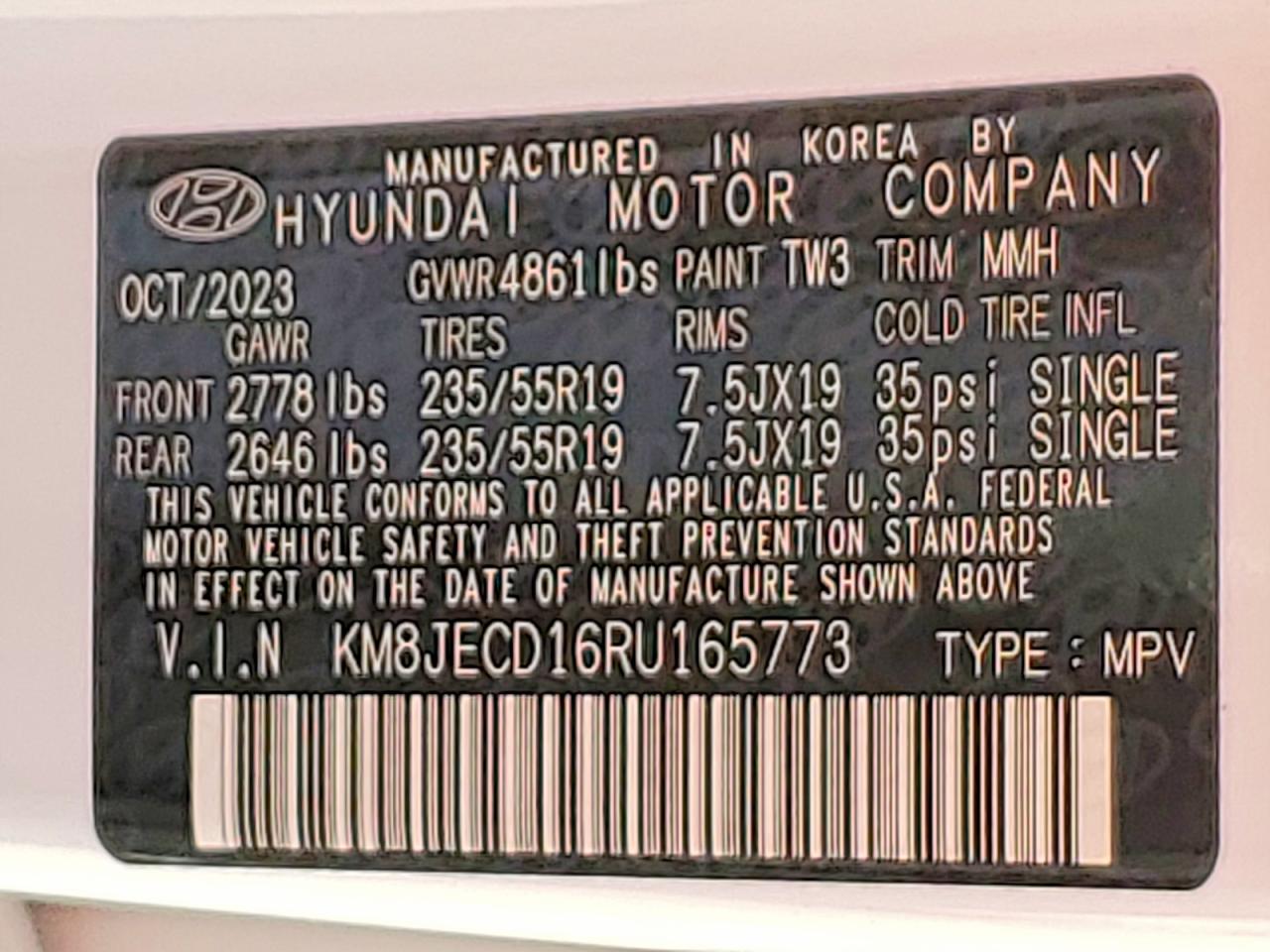 2024 HYUNDAI TUCSON LIMITED photo 37